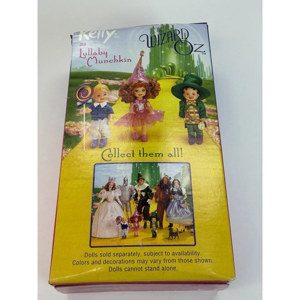 Barbie Wizard Of Oz Kelly As Lullaby Munchkin   1999 Damage Box